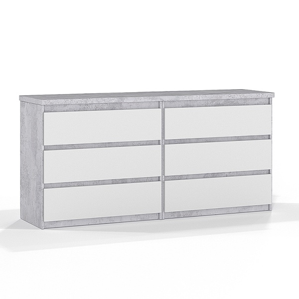 "Асти" комод 6 ящиков (1600*435*781)  "Асти" комод 6 ящиков (1600*435*781)