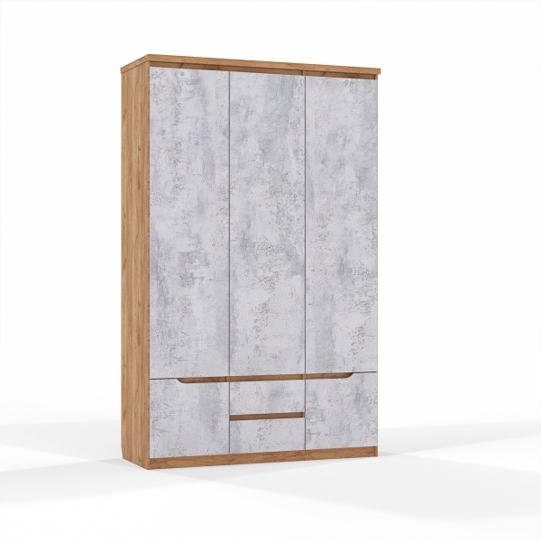 "Асти" шкаф 3-х створчатый 1310*512*2103 "Асти" шкаф 3-х створчатый 1310*512*2103