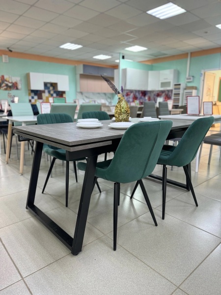 Стол "Лестер" металлокаркас  (1600(2200)*900) МФ "Командор" Стол "Лестер" металлокаркас  (1600(2200)*900) МФ "Командор"